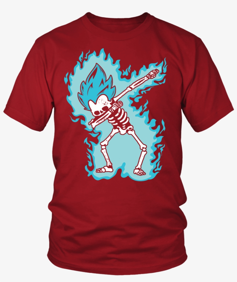 Vegeta God Dab Skeleton X Ray Costume - Class Of 19 Shirts, transparent png download