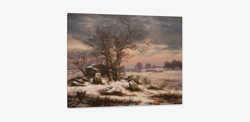 Of Norwegian Landscape Painting\ - Poster Reproduction Encadré: Johan Christian Clausen, transparent png download