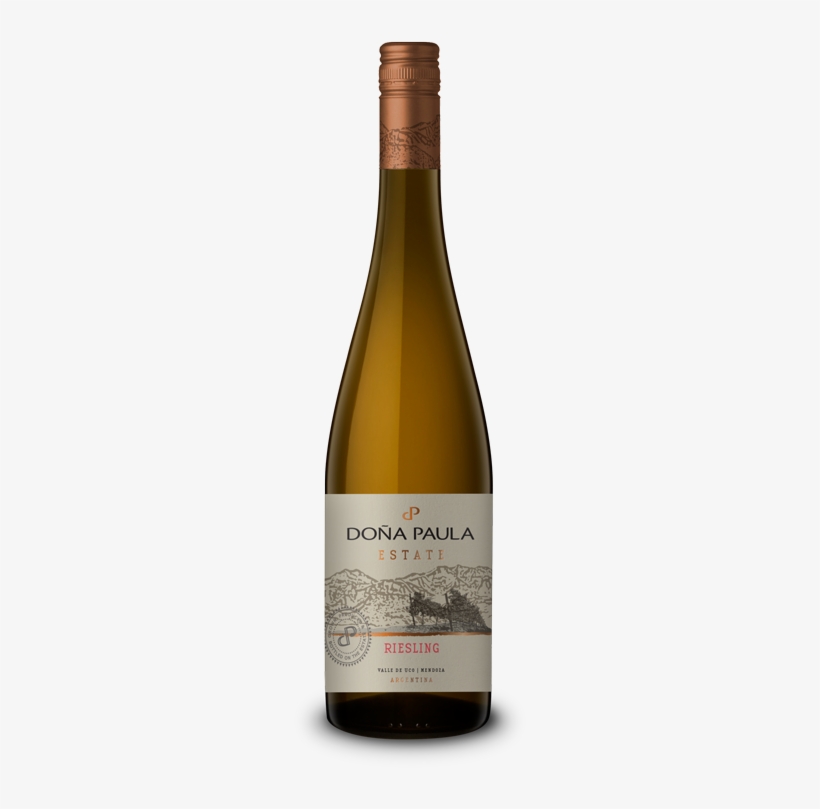 Doña Paula Estate Riesling - Dona Paula Estate Malbec 2015 Red Wine, transparent png download
