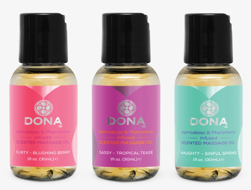 Dona By Jo Scented Massage Oil Gift Set - Dona Let Me Touch You Scented Massage Oil Gift Set, transparent png download