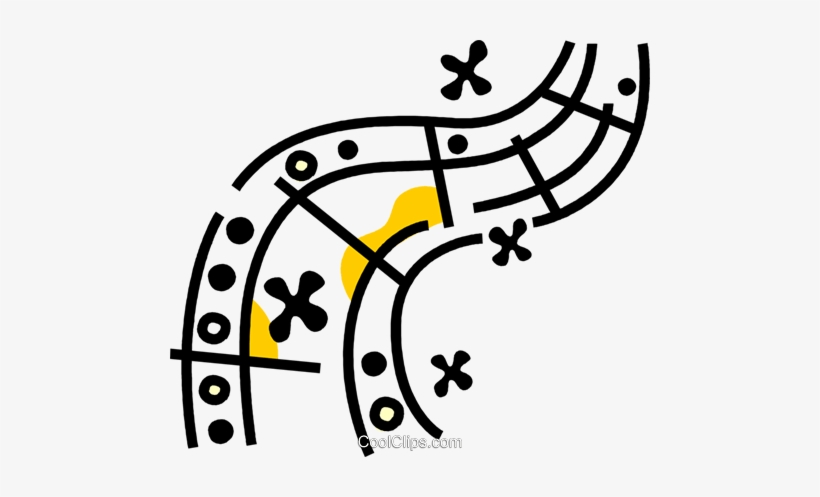 Film Strips And Post Production Royalty Free Vector, transparent png download