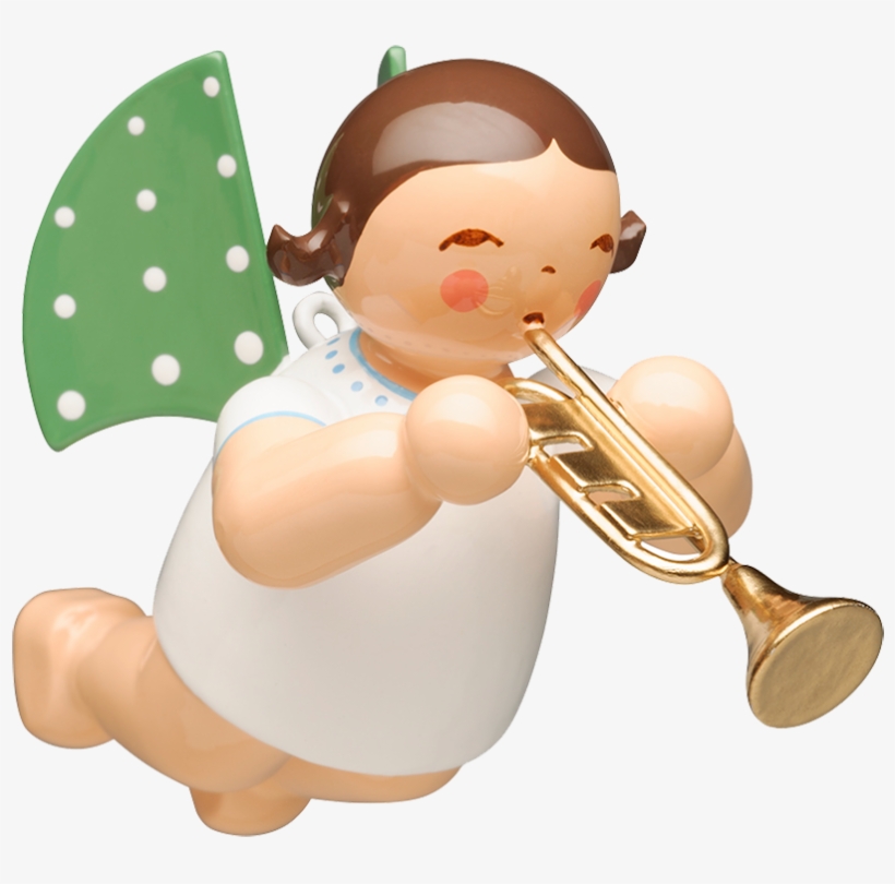 Angel With Trumpet, Suspended - Wendt & Kühn Engel Mit Trompete Schwebend 650/130/36, transparent png download