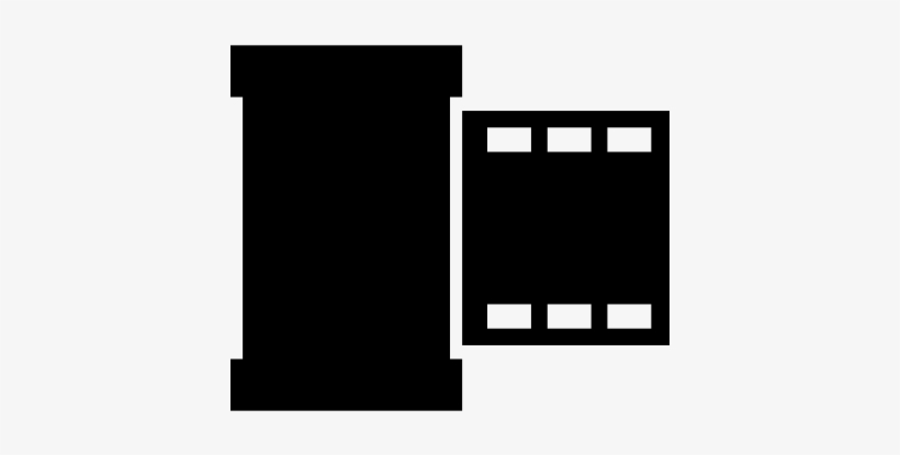 Analogic Photographic Film Strip Vector - Iconos De Rollo Fotografico, transparent png download