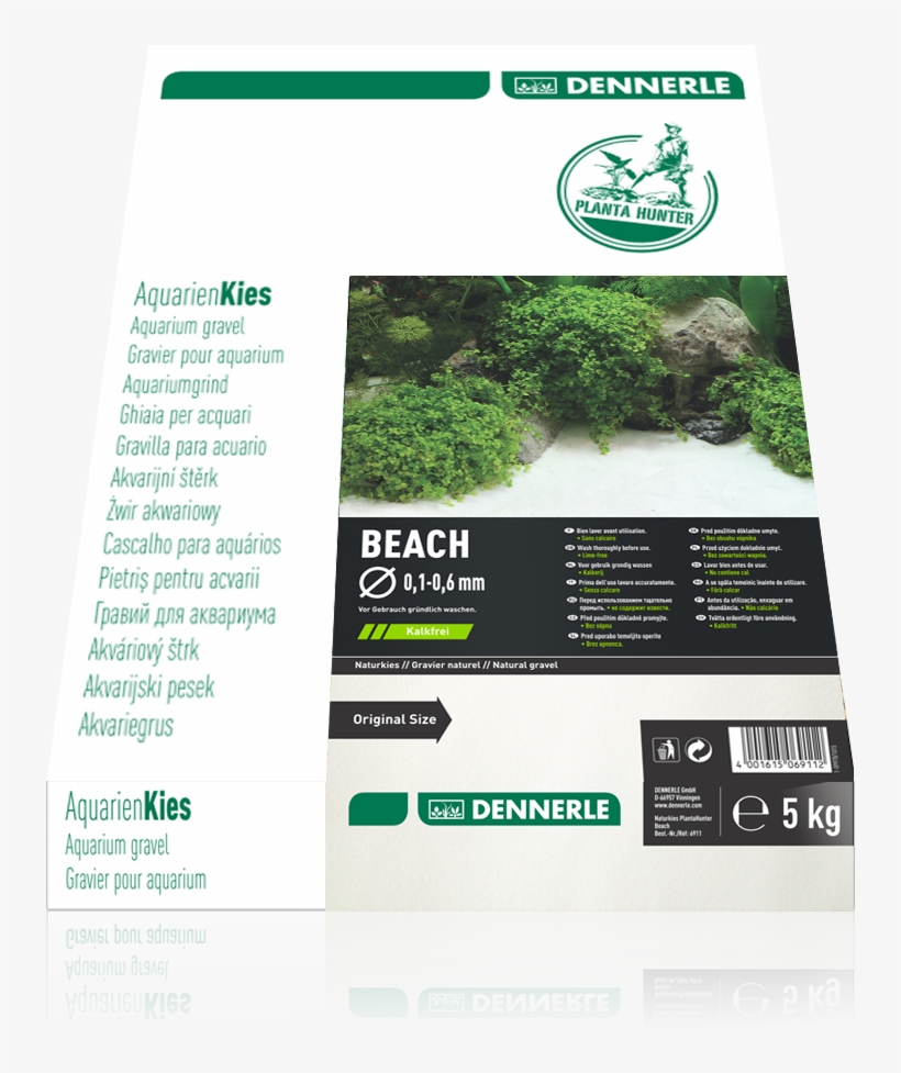 Dennerle Naturkies Plantahunter Beach, 0.1-0.6 Mm, transparent png download