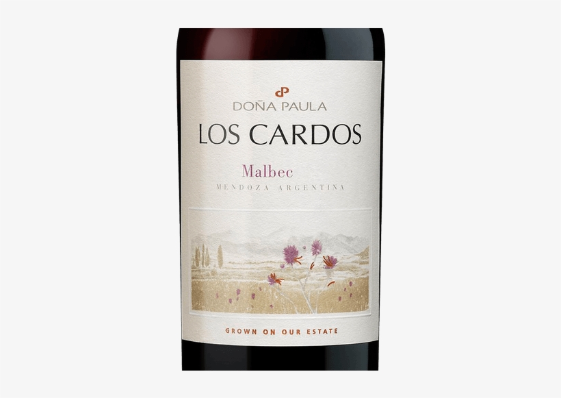 Doña Paula Los Cardos Malbec 2016, transparent png download