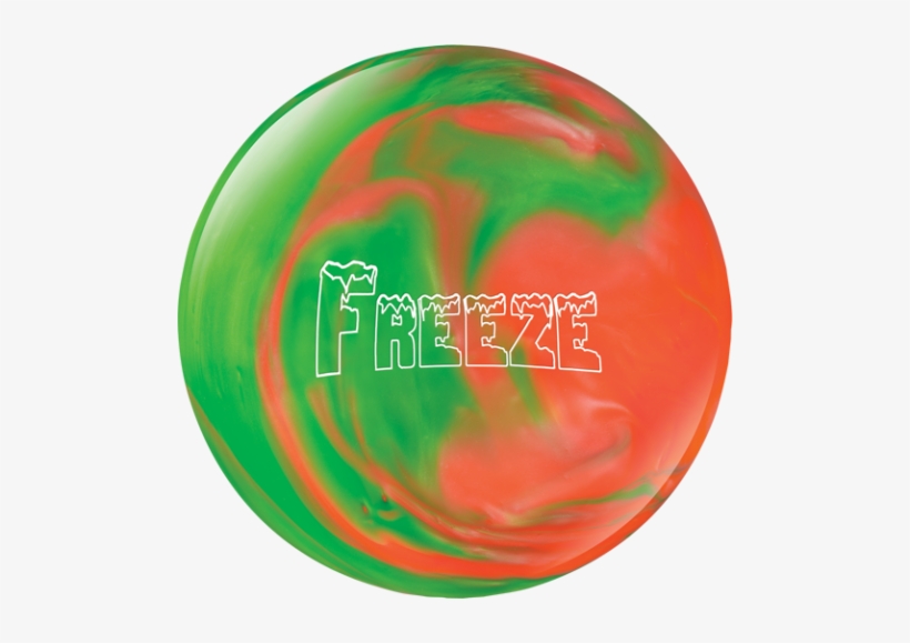 Neon Orange / Green - Orange And Green Bowling Ball, transparent png download