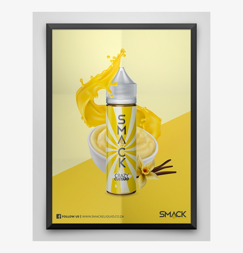 We Developed New Labels For The Bottles, Posters That - Custard, transparent png download