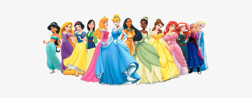 Princesas Freetoedit - Disney Princess With Elsa And Anna, transparent png download