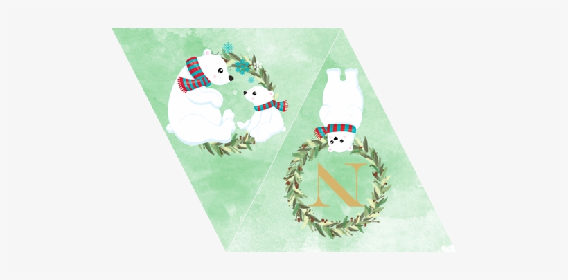 Esta Alegre Guirnalda Con La Palabra "navidad" Puedes - Illustration, transparent png download