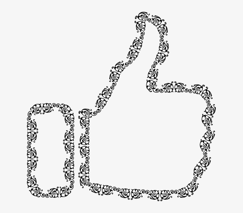 Decorative, Ornamental, Floral, Flourish, Abstract - Clip Art, transparent png download