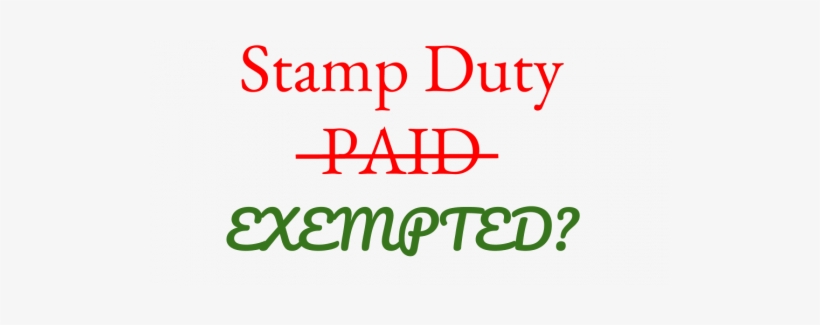 Stamp Duty Relief - Stamp Duty, transparent png download