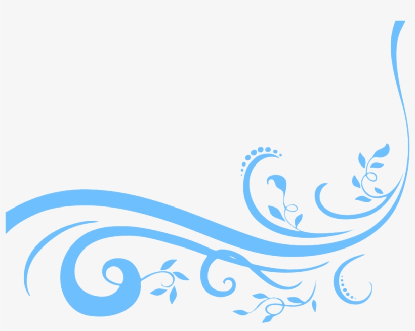 Flourish Free Vector Png 171 Best Paypal Online Casinos - Blue Flourish Png, transparent png download