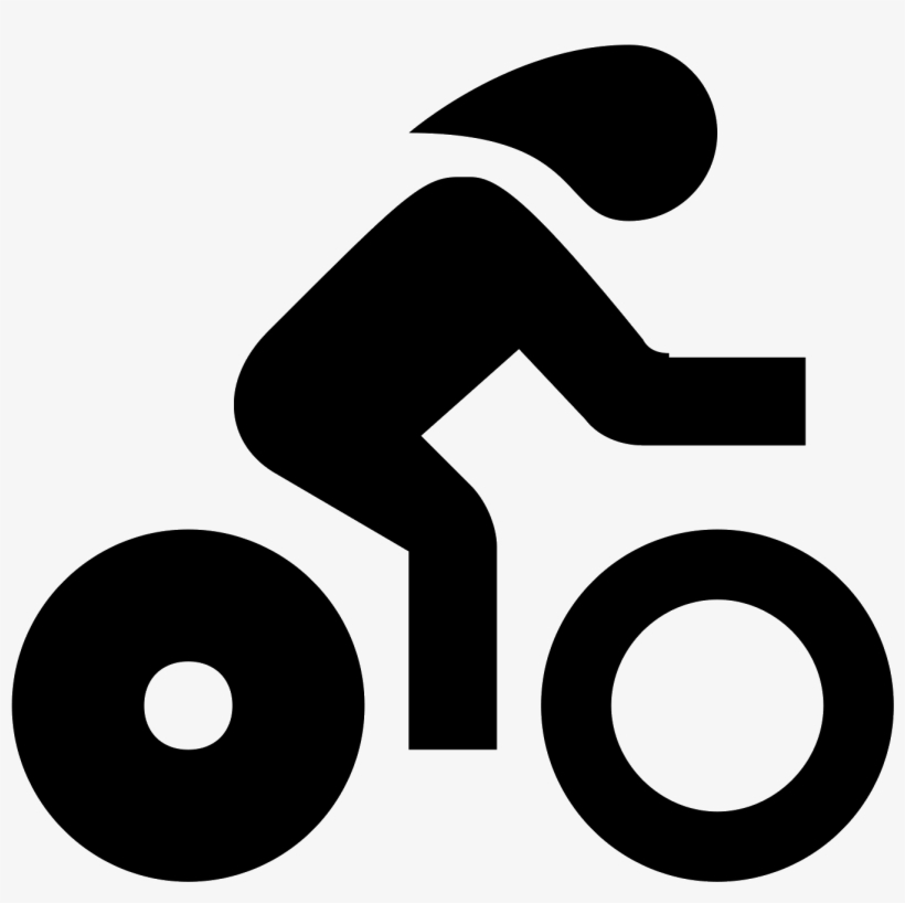 Cyclist Icon - Cycling, transparent png download