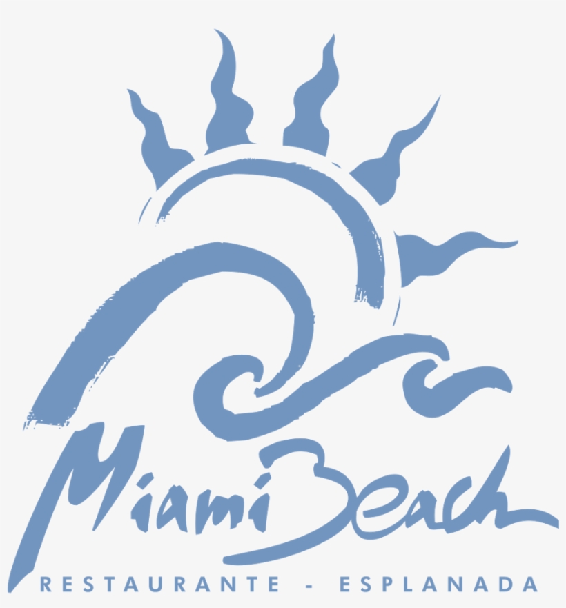 Miami Beach Logo Vector - Miami Beach, transparent png download