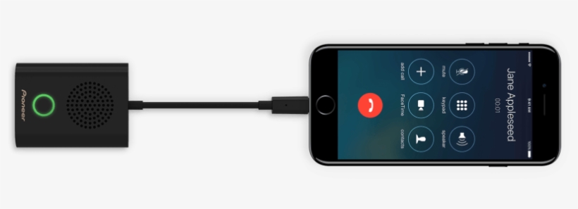 That Alone Would Be Enough To Make This Portable Iphone - Pioneer Rayz Rally Lightning Conferencespeaker - Wit, transparent png download