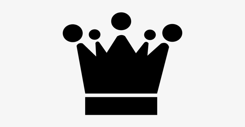 Crown Vector - Simple Blue Crown, transparent png download