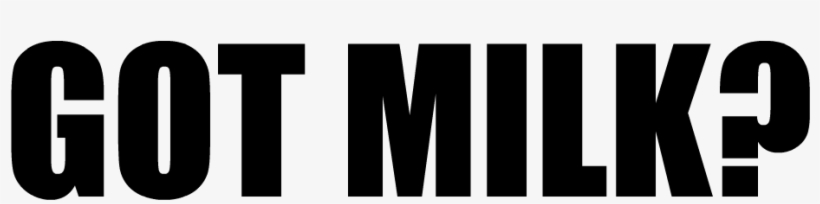 The Got Milk Ads Share The Same Headline Structure - Singer Valve Logo, transparent png download