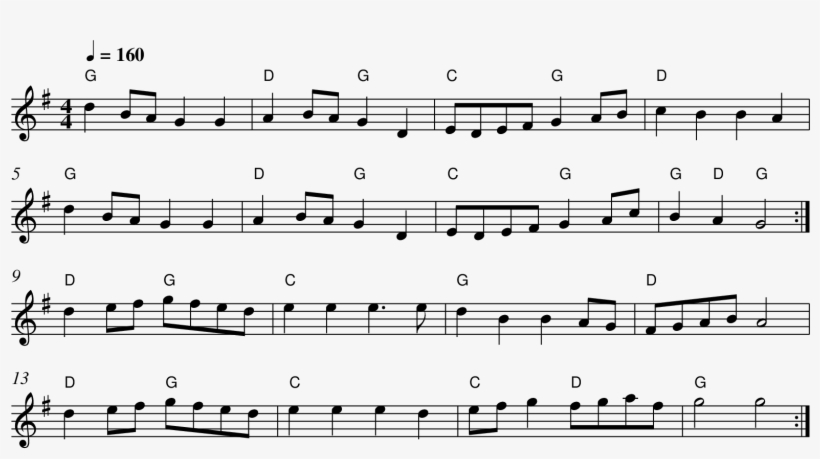 Three Around Three Dots - Sheet Music Measure Number, transparent png download