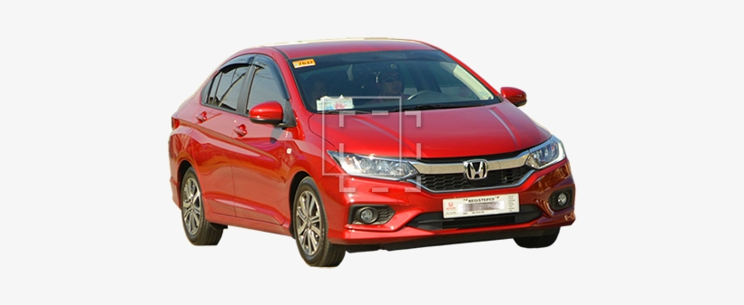 Tiny Red Honda Car - Cut Out Car, transparent png download