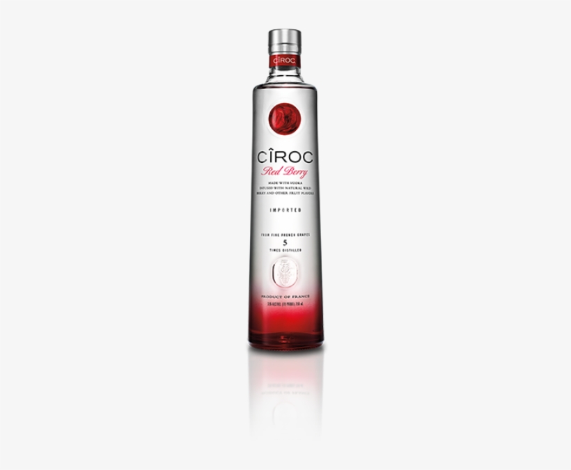 Ciroc Red Berry 1l - Ciroc Red Berry Flavoured Vodka, transparent png download