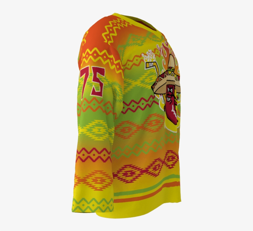 Caliente Pantalones Custom Hockey Jersey - Illustration, transparent png download