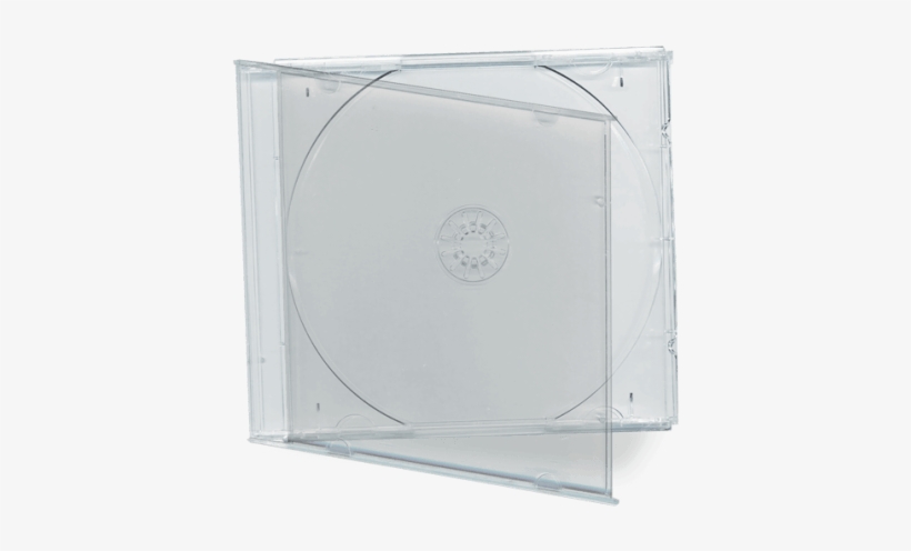 Cd Кутийка Стандартна С Прозрачен Гръб 10 Mm - Compact Disc, transparent png download
