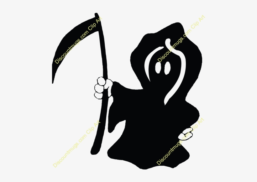 Rat Clipart Black Plague - Grim Reaper Clip Art, transparent png download