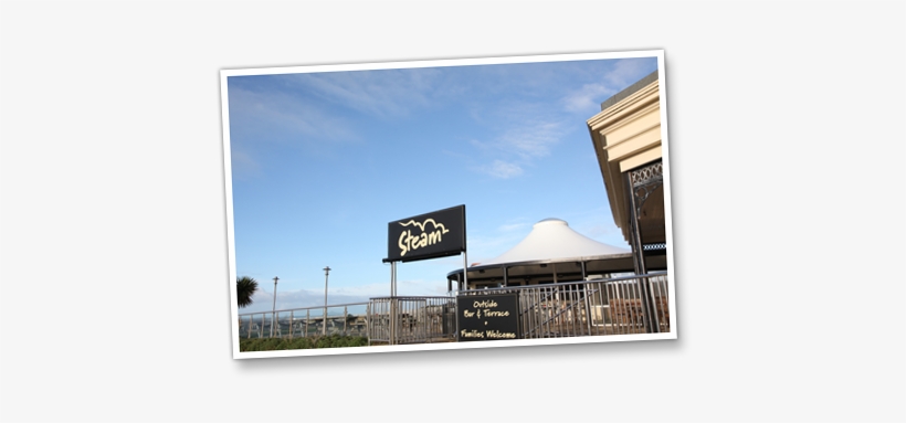 Uk/bar And Food/steam Bar And Restaurant/ - Street Sign, transparent png download