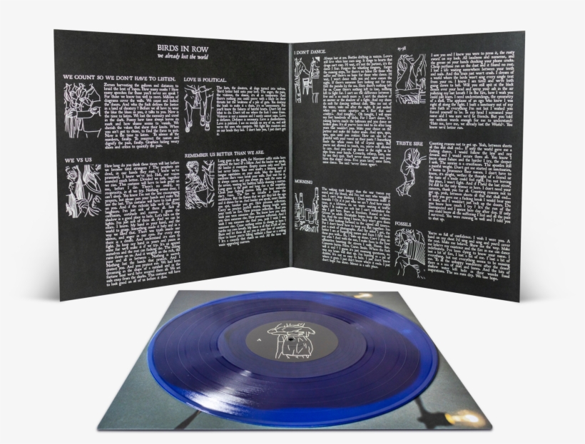 Birds In Row "we Already Lost The World" - We Already Lost The World, transparent png download