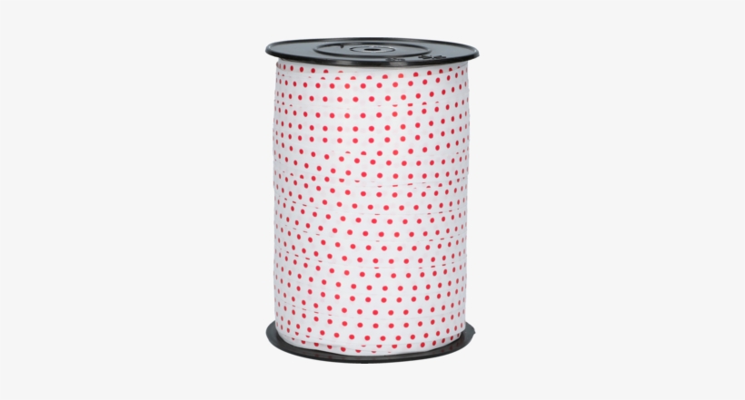 Gift Ribbon White/red Dots - T-shirt Mit Punktemuster, transparent png download
