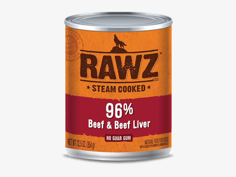 Rawz Steam Cooked Dog Food - Rawz Dog Food, transparent png download