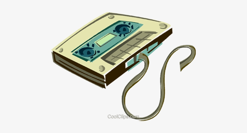 Tape, Tape Cassette Royalty Free Vector Clip Art Illustration - Fita Cassete Png Png, transparent png download