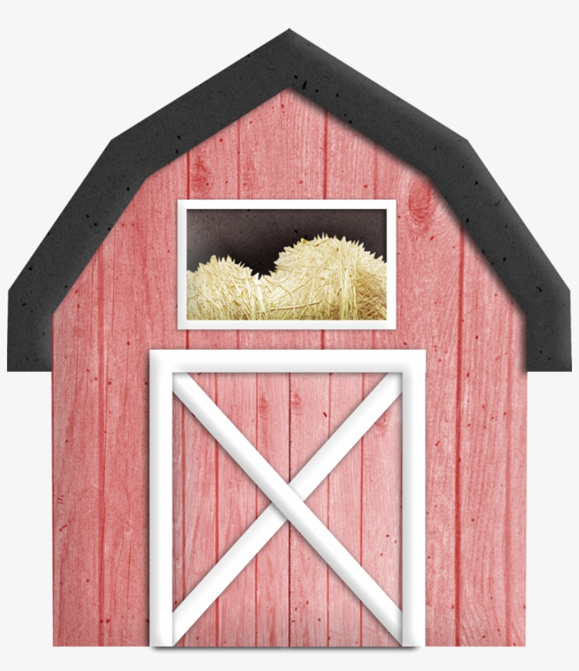 House Clipart, Farm Fun, Down On The Farm - Pink Farm Clipart, transparent png download