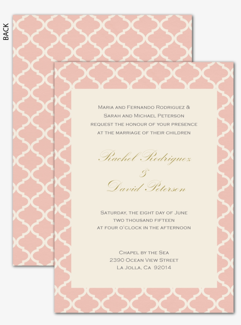 Classic Pink Invitation - Dentist, transparent png download