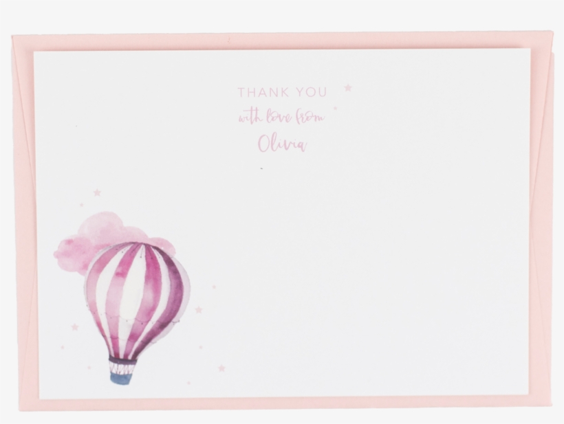 Personalised Balloon Thank You - Balloon, transparent png download