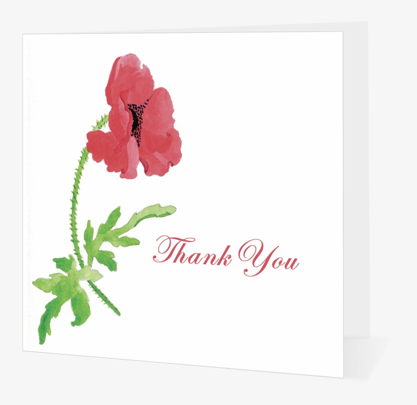 Poppy Thank You - Poppy, transparent png download