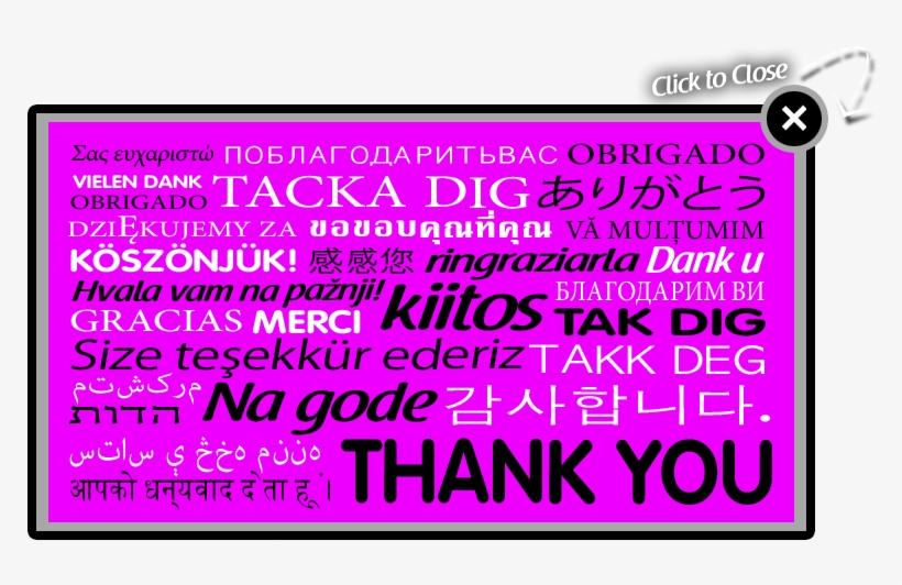 Thankyou - Calligraphy, transparent png download
