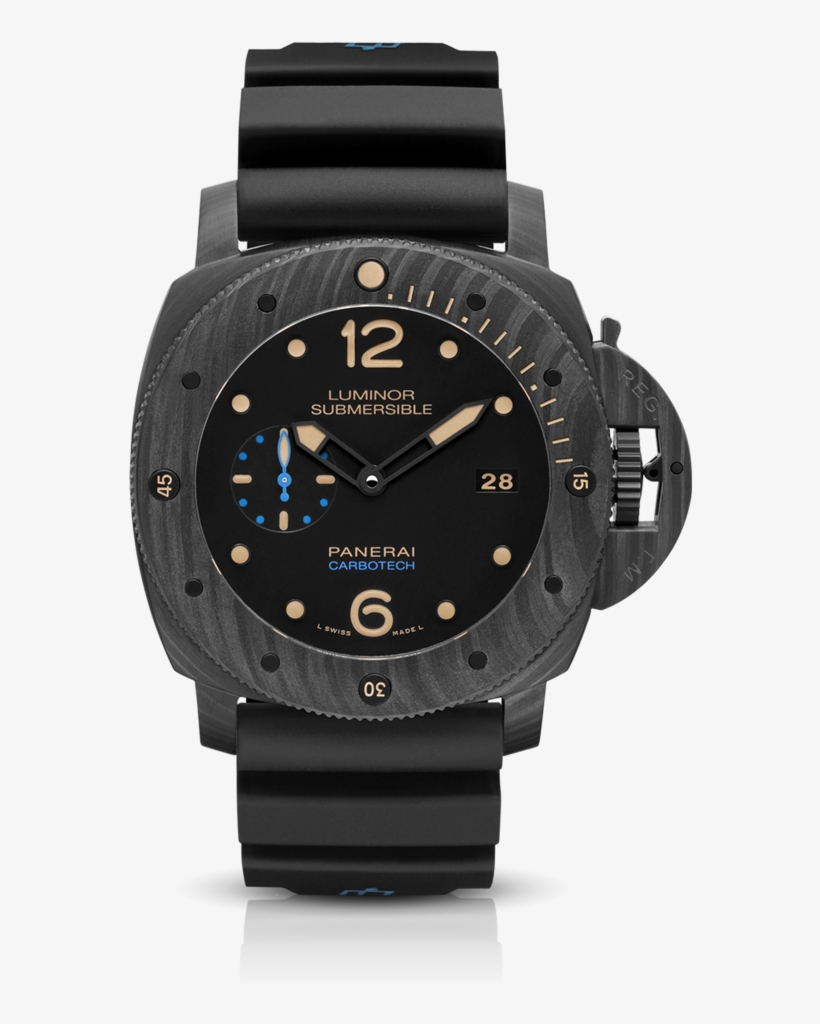 917876 - Adapt - 646 - - Luminor Marina Panerai Carbotech, transparent png download