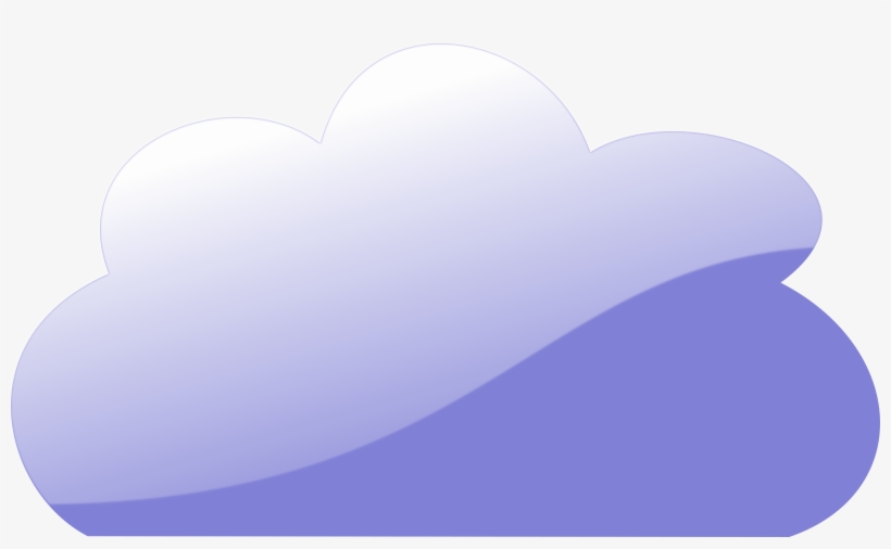 How To Set Use Glassy Blue Cloud Clipart, transparent png download