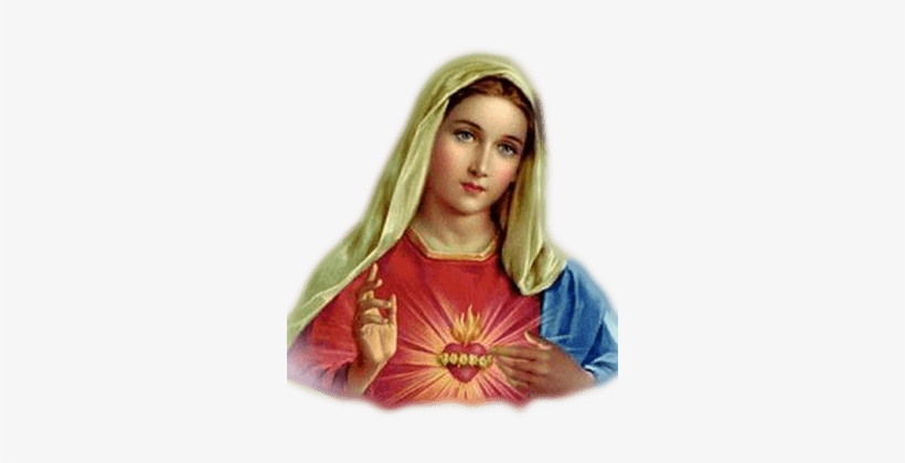 St Mary Heart Front - Mother Mary, transparent png download