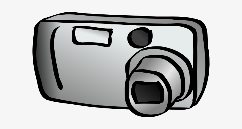 Digital Camera Clip Art Free Vector 4vector - Digital Camera Clipart, transparent png download