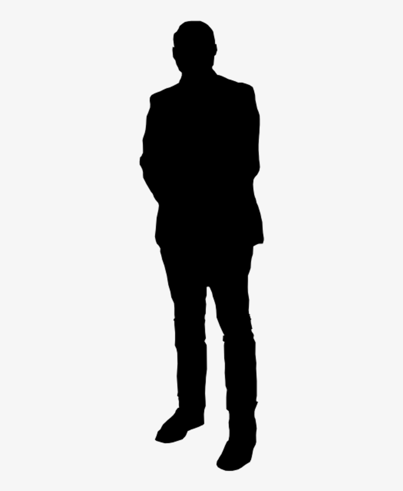 Free Download - Silhouette Man Png Transparent, transparent png download