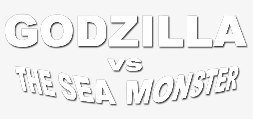 The Sea Monster Image - Godzilla Vs The Sea Monster Logo Png, transparent png download