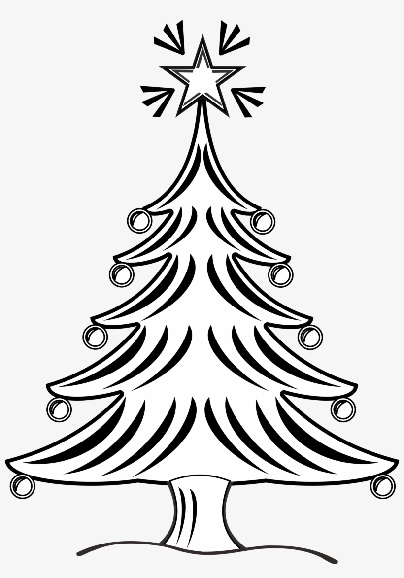 Hand Drawn Watercolor Christmas Tree With Christmas - Christmas Tree 4 Shower Curtain, transparent png download
