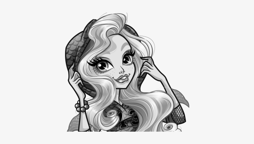 Monster High Characters Lagoona Blue, transparent png download