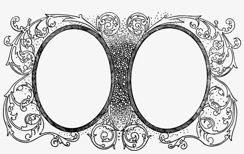 Jpeg Download - Vintage Photo Frame Illustration, transparent png download