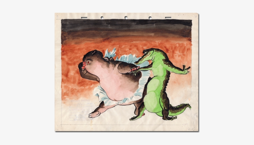 Hippo & Gator - Fantasia, transparent png download
