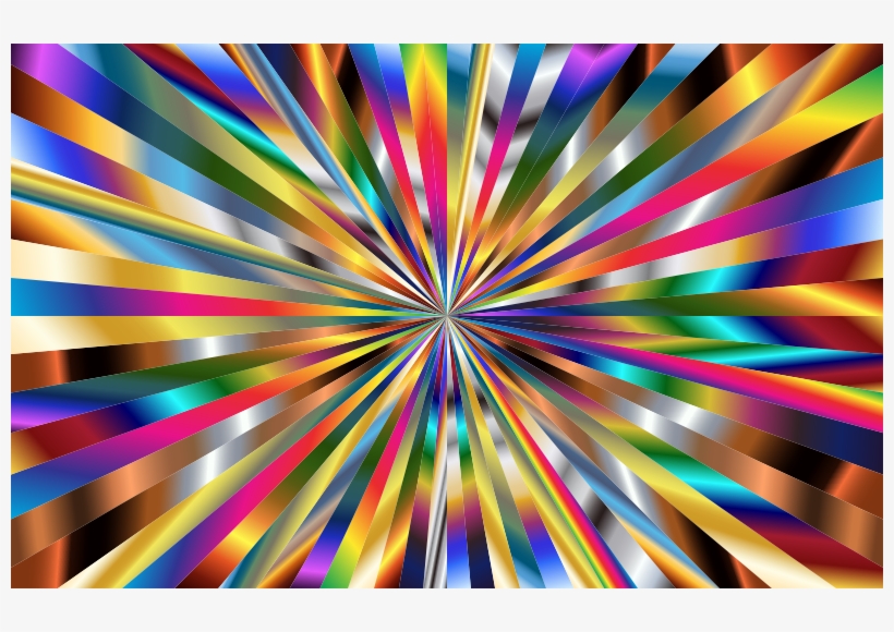 Medium Image - Psychedelic Starburst, transparent png download