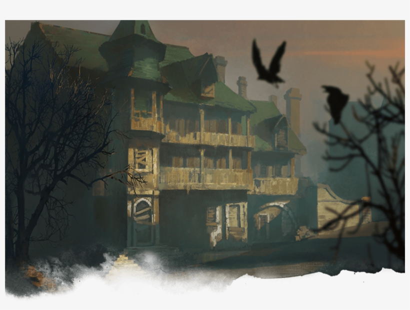 Four Stories Tall And Boasting Balconies, A Turret, - Trollskull Manor, transparent png download