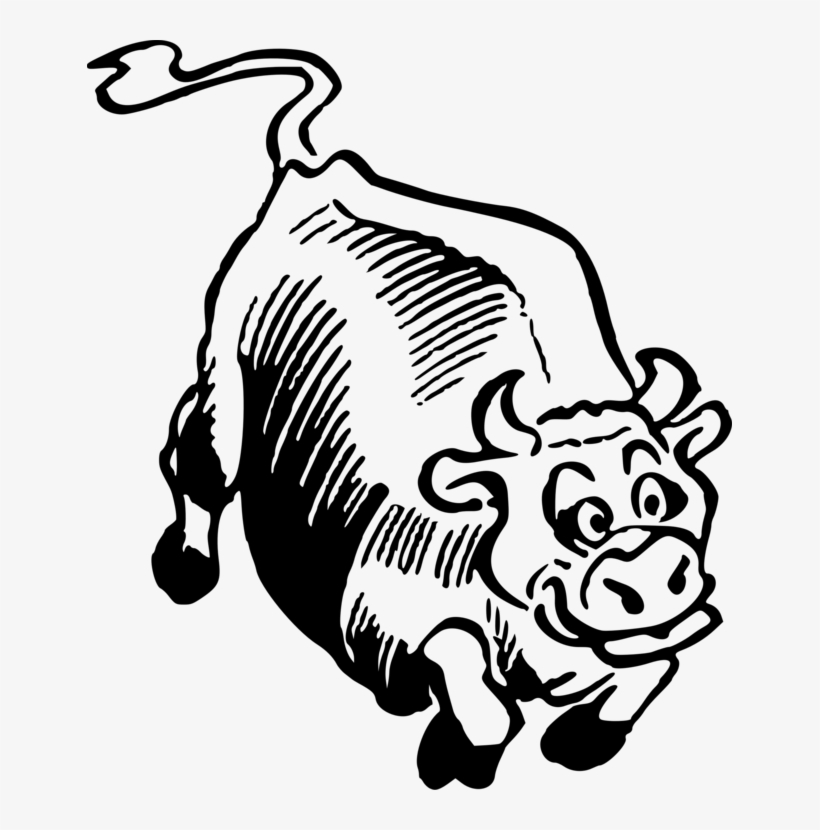 Ox Holstein Friesian Cattle Horse Bull Horn - Clip Art, transparent png download